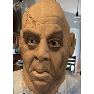 Original Don Post Tor Johnson Lg Monster Mask 1977 Horror Halloween Plan 9 Vtg